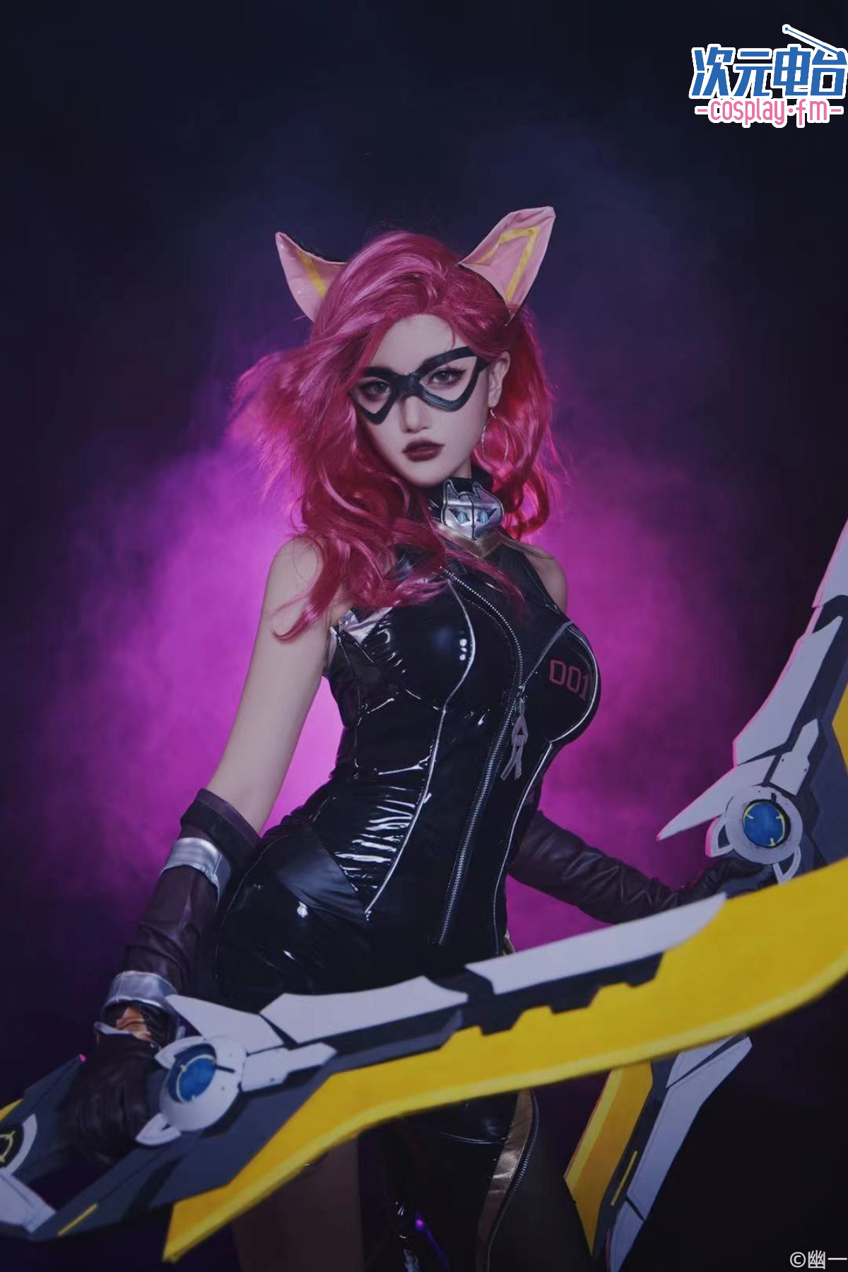 现货王者cos荣耀阿轲暗夜猫娘优化cosplay全套cosplay女装