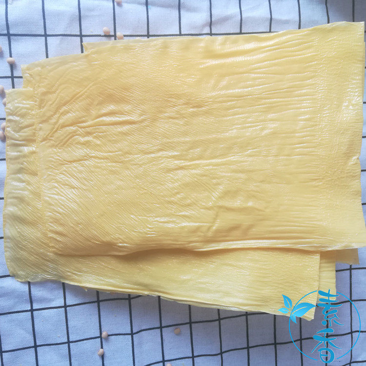 干货豆腐皮油炸薄腐衣三边腐竹广西桂平特产春卷糖水素鹅火锅配菜