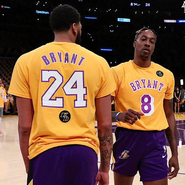 Kobe Jersey No. 24 Los Angeles Kobe Memorial T-shirt Men's Short Sleeve Lakers Black Mamba Basketball Pure Loose T Kobe Jersey No. 24 Los Angeles Kobe Memorial T-shirt Men's Short Sleeve Lakers Black Mamba Basketball Pure Loose T