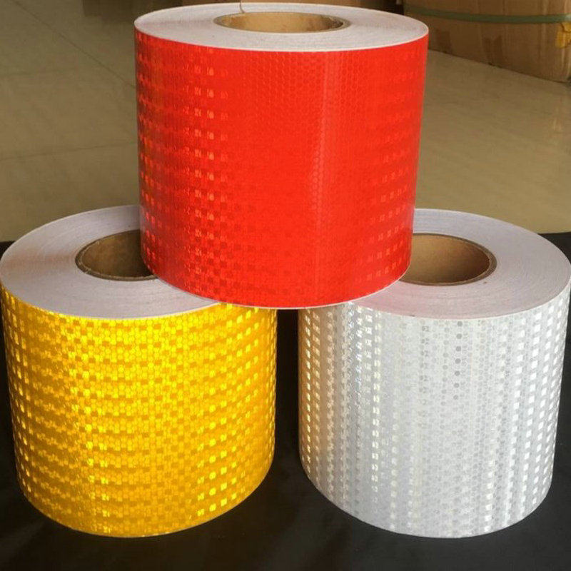 10厘米15cm20公分纯白色反光贴条装饰公路货车车库汽车装饰贴