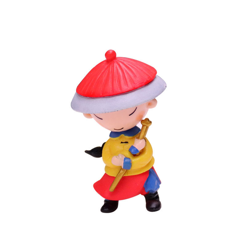 可爱爱潮宫廷御前侍卫手办卡通卡通人人偶模型潮玩盲盒