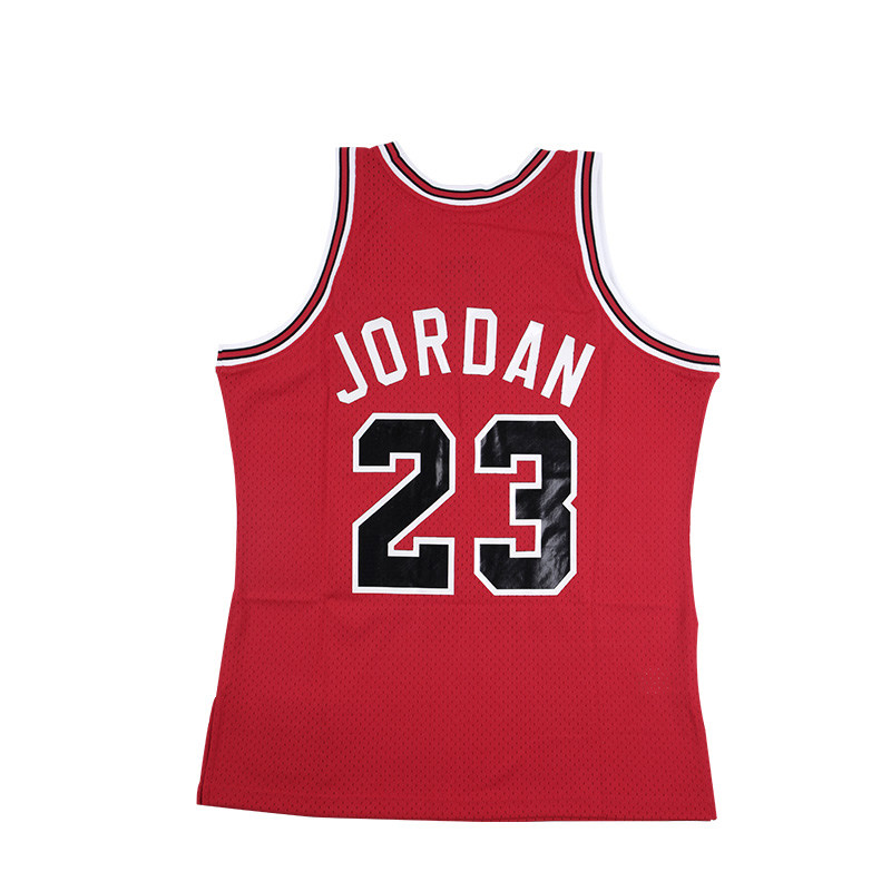火山1997-98赛季芝加哥公牛球衣迈克尔乔丹ajy4gs18399篮球服