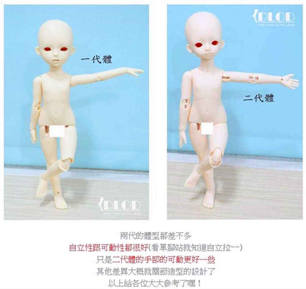 六分甜酒bjdheydollbjd6分娃娃肉肠素体bjd娃娃