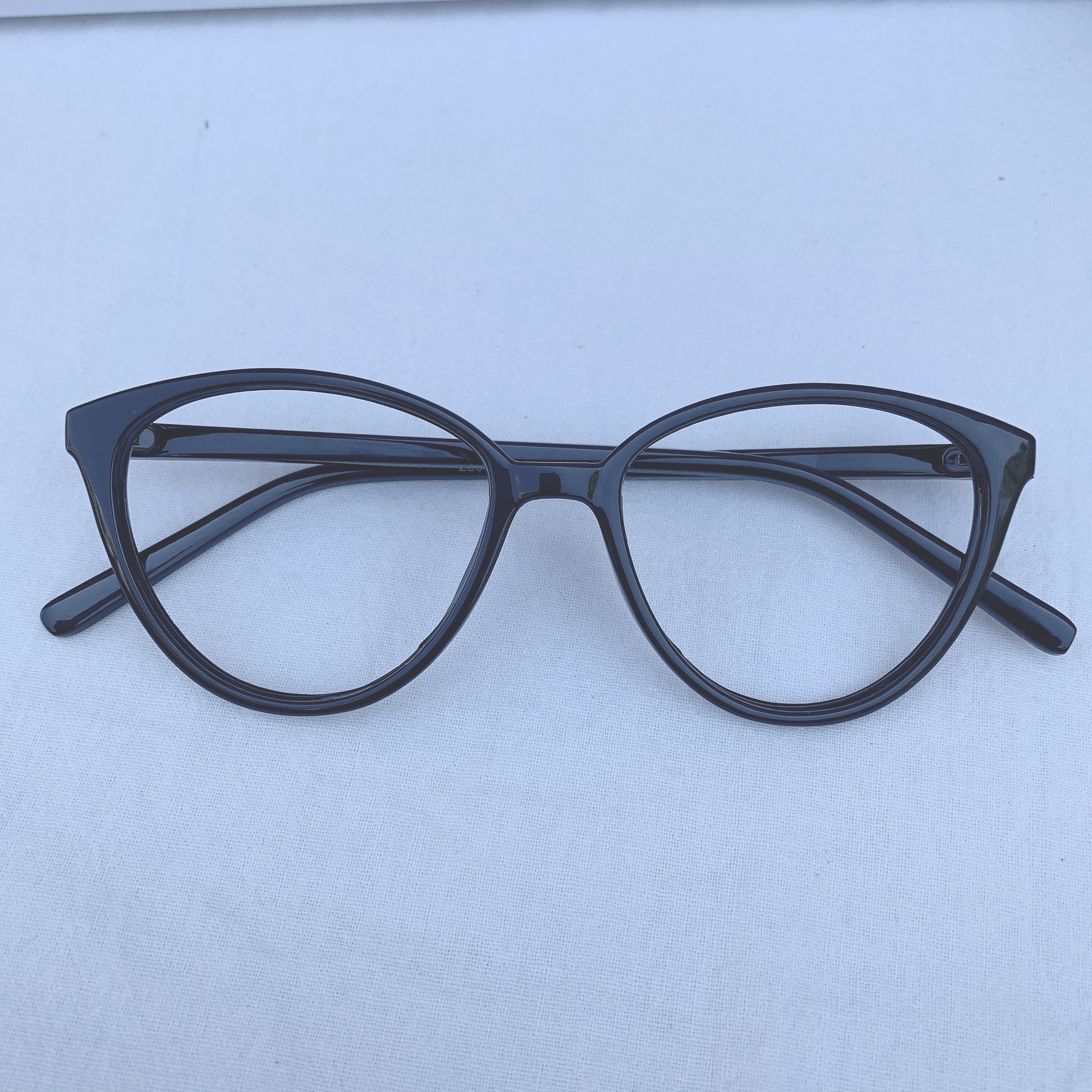 眼镜框架猫眼猫型黑框平光网红同款特色个性定制成品光学镜