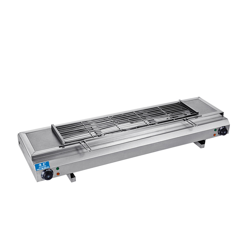 恒芝电烤炉商用无烟烧烤串机不锈钢多功能燃气烧烤炉家用电烧烤炉