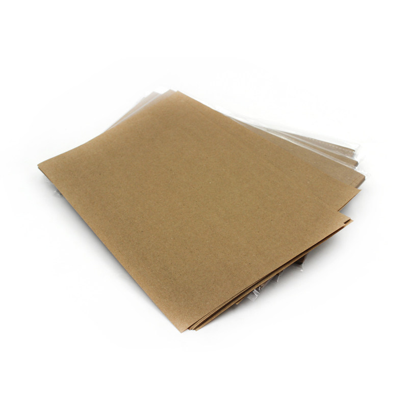 a4湿水牛皮纸贴纸纸箱唛头修补遮蔽海运货运单打印热销 50张/包