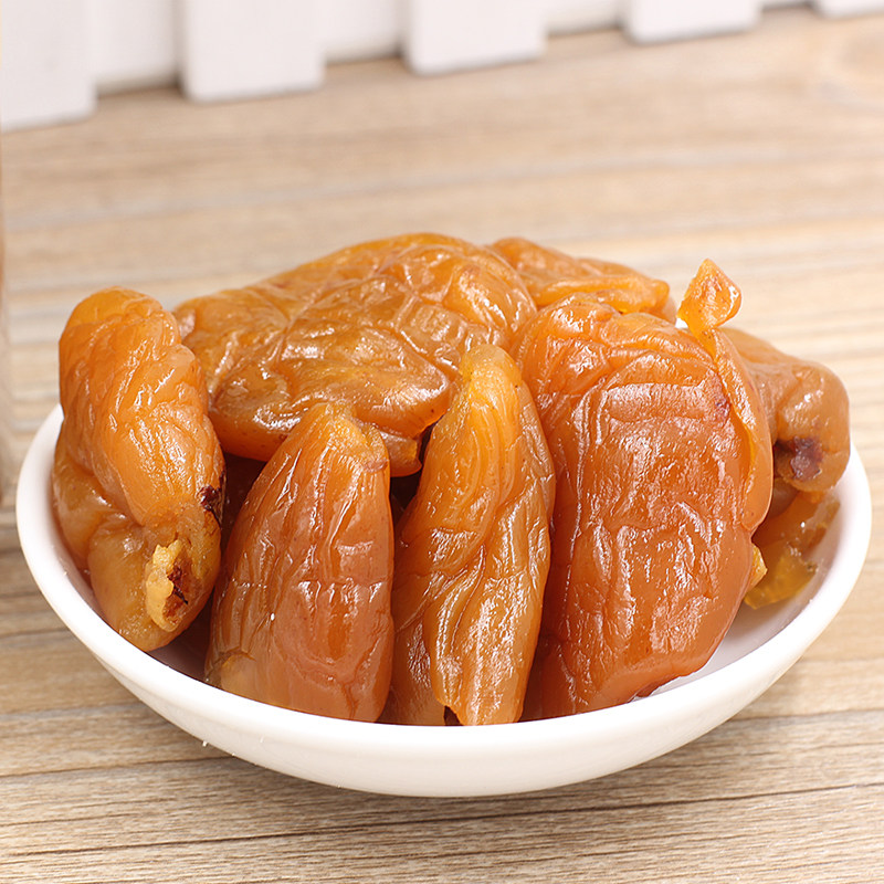 潮茂蜂蜜枇杷果干500g果肉果铺广东省潮州蜜饯休闲零食小吃罐包装