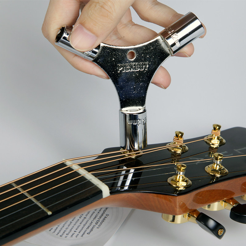 pickboysc150bx吉他贝司六角扳手拾音器接口螺帽13mm乐器工具