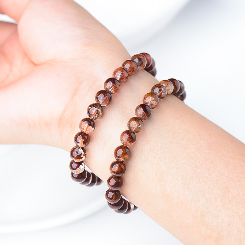 幽灵jeyoo晶优聚宝盆手链男女女款单圈水晶手串手链