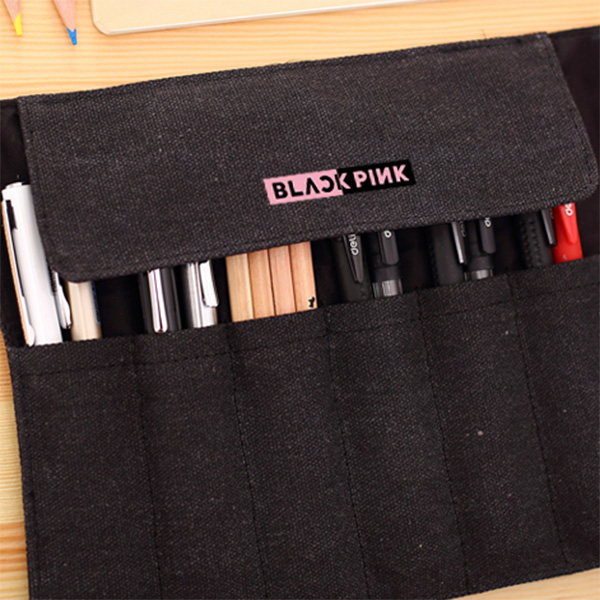 blackpink组合周边笔袋文具盒明星创意应援礼物rose影视