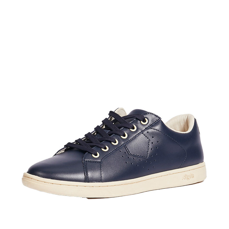 aigle艾高秋冬yardenltr女士皮质低帮时尚简约舒适户外休闲鞋