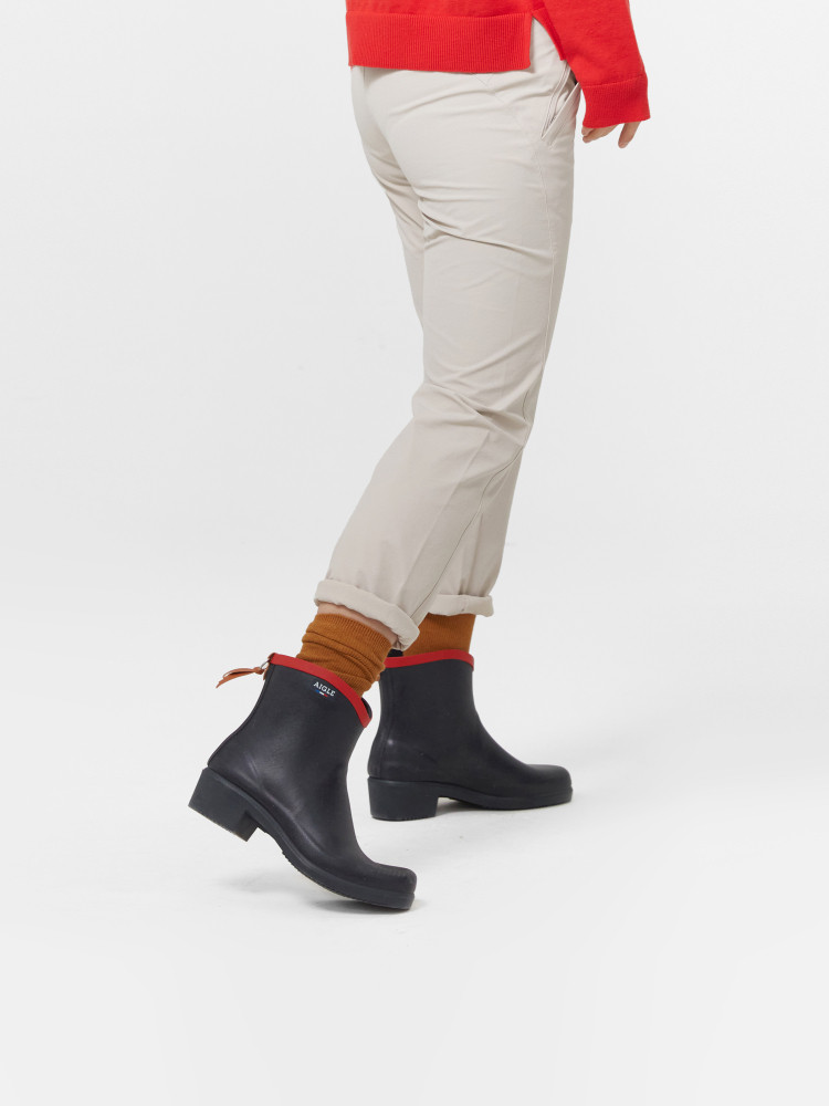 aigle艾高秋冬msjuliettebt2女士低帮雨靴经典户外休闲鞋