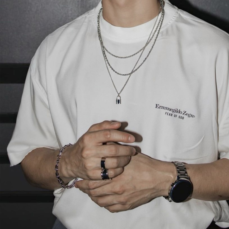 FEAR OFGODFOG杰尼短袖亚洲限定联名高街宽松圆领男女打底衫T恤