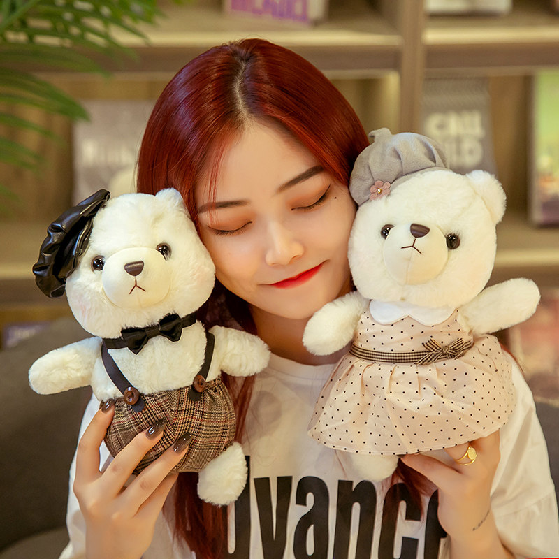泰迪小熊公仔玩偶布娃娃毛绒玩具可爱抱抱熊情人节女生毛绒布艺类玩具