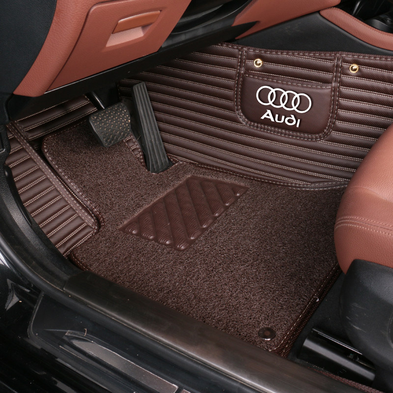 18款奥迪17款a4l新款6lq3 q5 a3 a5 a8 tt a7q7s6全包围汽车脚垫
