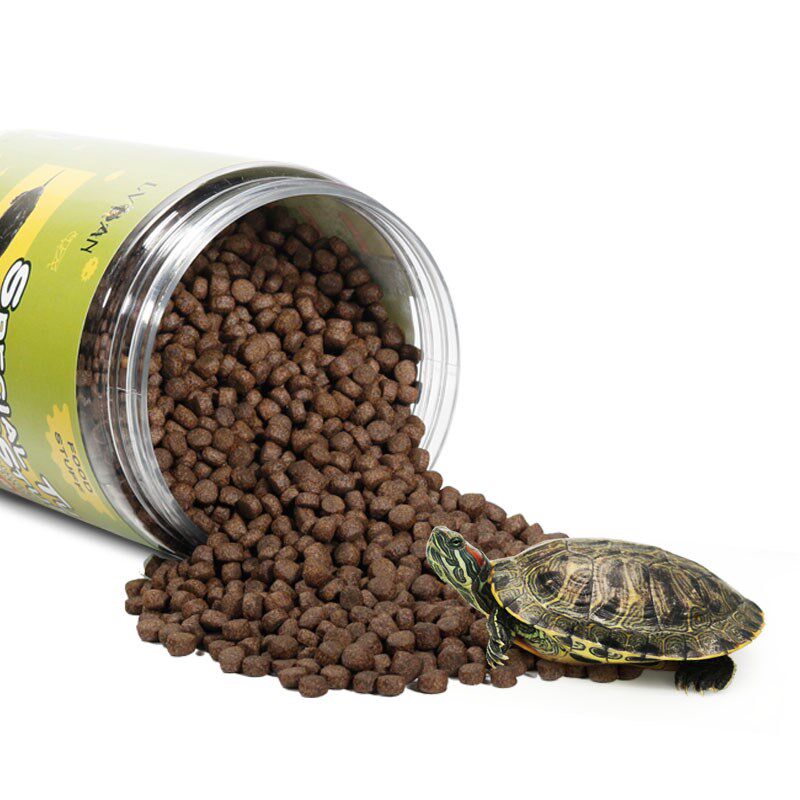 乌龟食物鳄鱼龟料大鳄龟鳄龟专用粮龟粮饲料通用小泥鳅淡水颗粒型