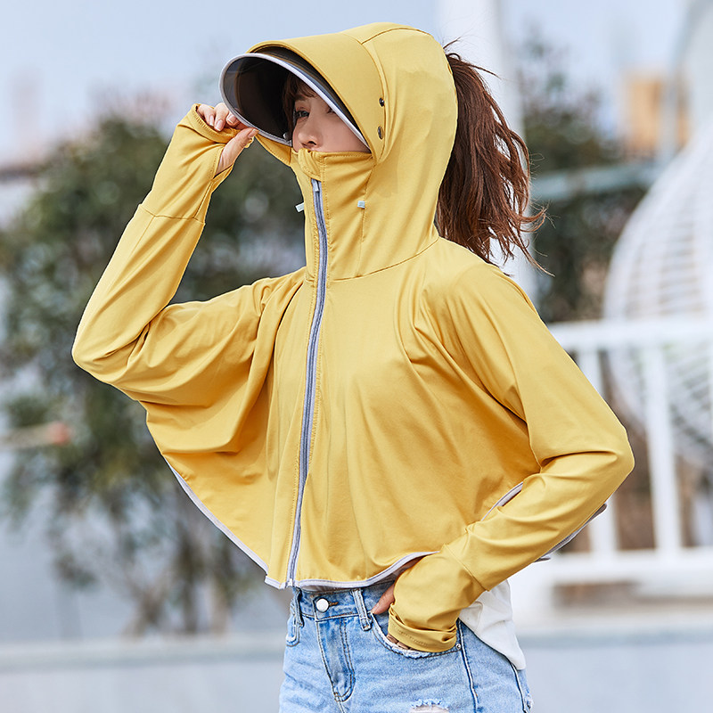 夏季专门韩国防晒衣女ins遮阳防紫外线透气薄款短外套