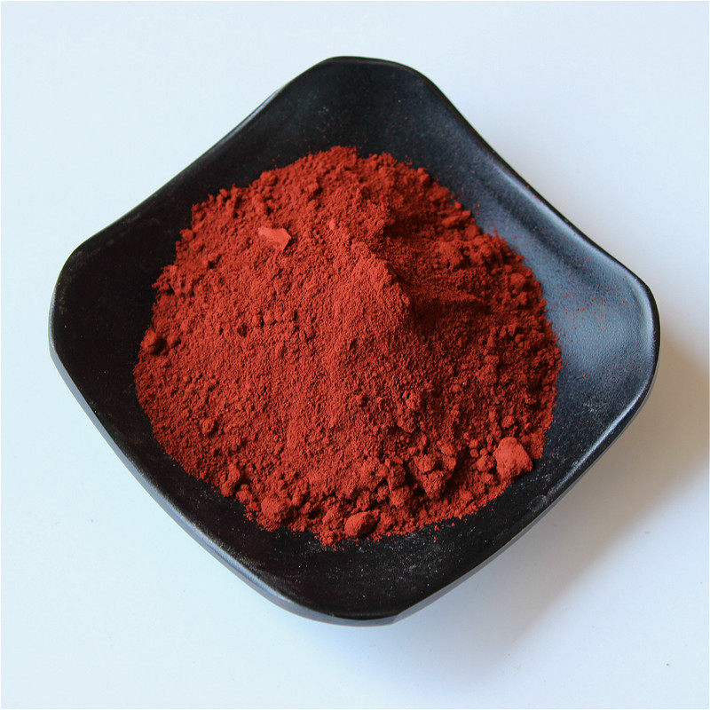 生代赭石粉1000克包邮细粉铁朱赤赭石煅代赭石纯净深红色