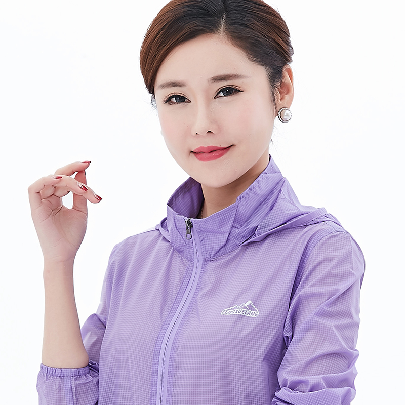 2021夏季防晒衣女薄款外套中老年妈妈大码防晒服加肥加大皮肤衣0