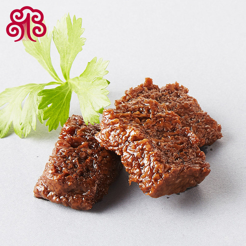 梅林蜜汁烤麸罐头食品凉拌冷菜即食熟下饭菜上海罐头特产198g*2罐