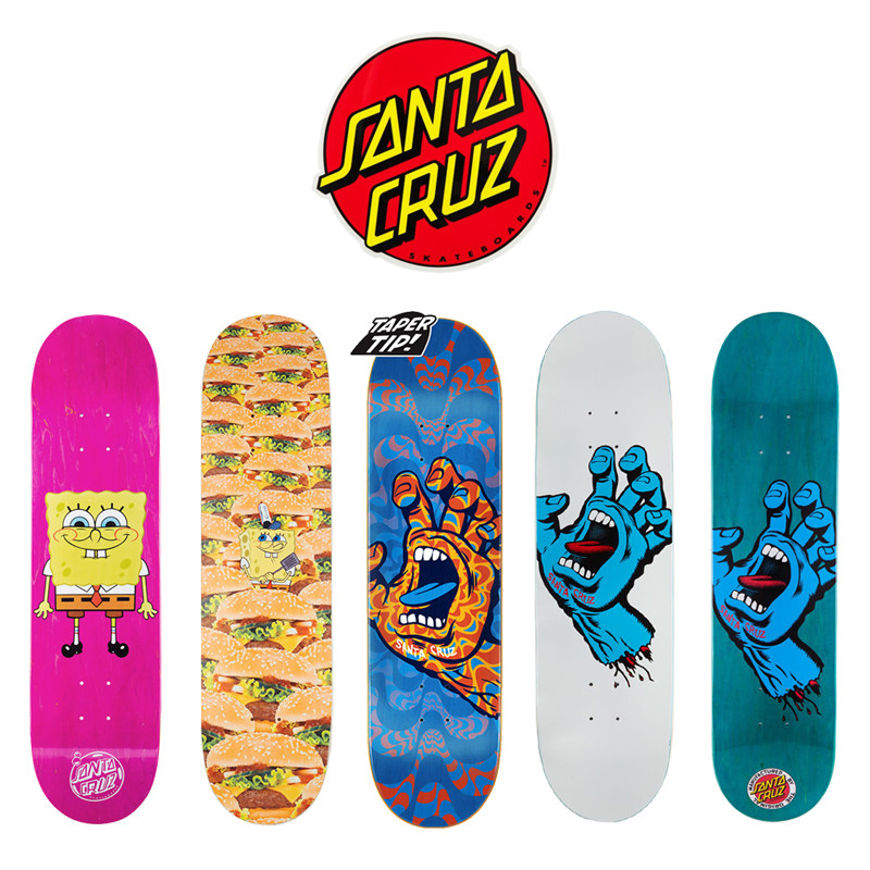 滑板非常santacruzvx美国鬼手进口板面双翘滑板