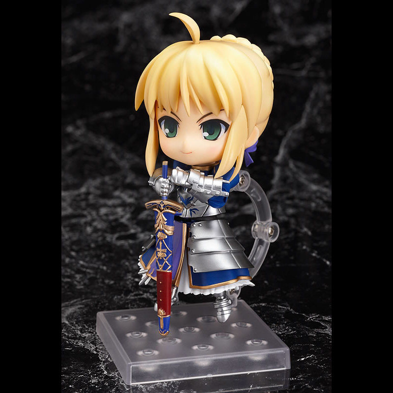 fate命运之夜手办saber吾王巴可动换黏土公仔手办