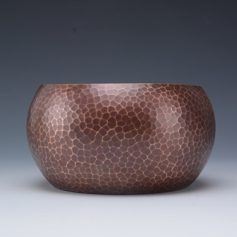 茶钵纯铜日式禅意龟寿堂茶道配件家用迷你茶具茶道