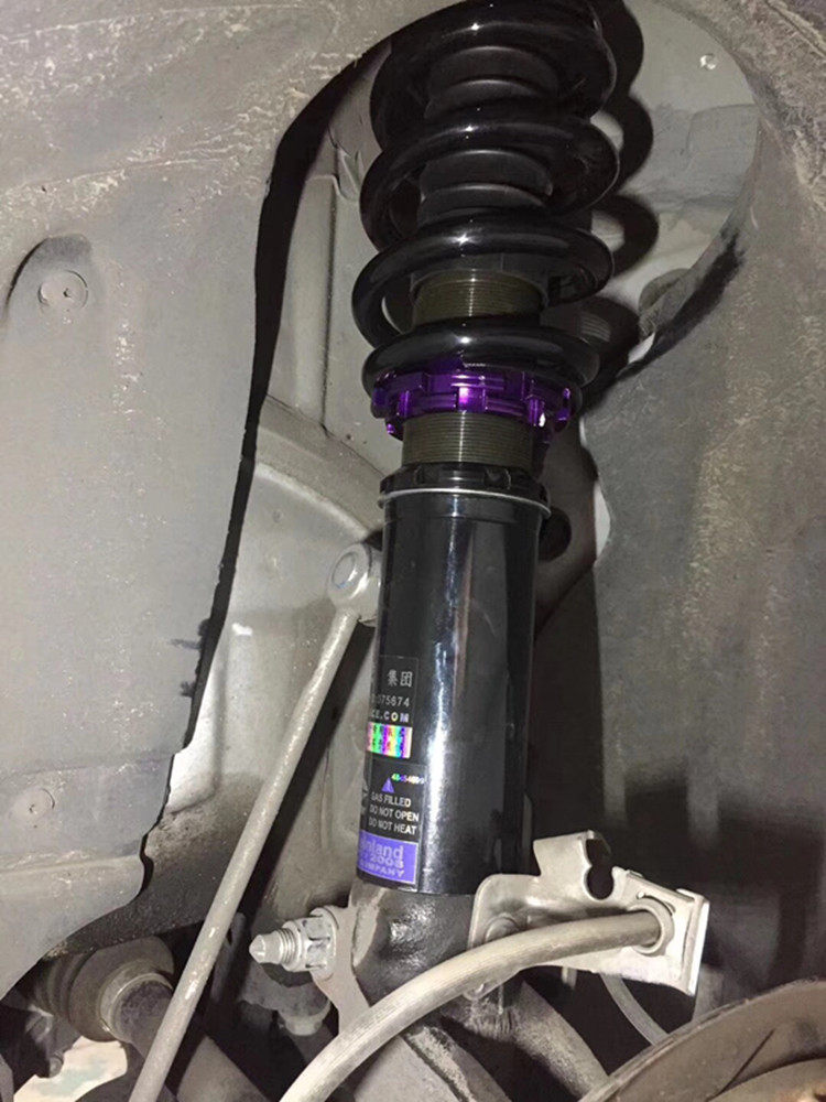 绞牙震器台湾d2大众高尔夫7gti街道减震器减震