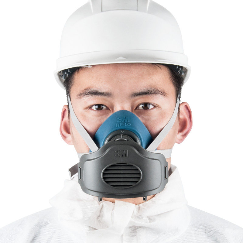 3m3200升级版硅胶防尘口罩防工业粉尘灰尘化工打磨呼吸透气面具