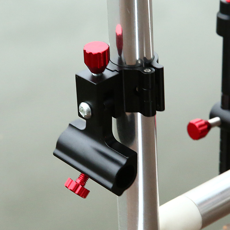 钓椅配件三件件套钓鱼卡扣炮台台架座饵盘支架其他垂钓用品