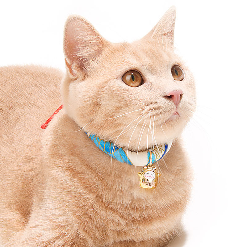 项圈铃铛铃铛猫猫咪脖子挂饰挂牌可爱和风围脖项圈