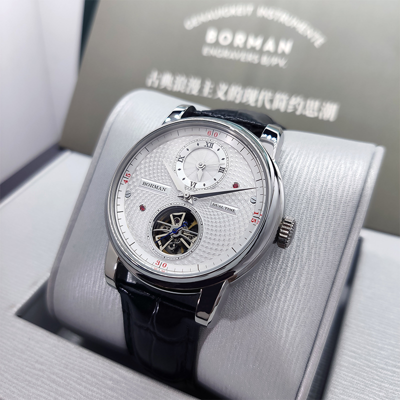 柏曼2022新款手表男潮机械表男全自动镂空商务正品名牌男表防水