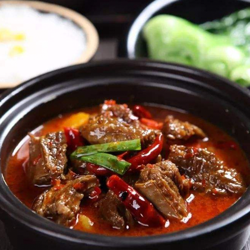 牛腩半成品红烧烧干砂锅牛杂新鲜冷冻饭店私房牛腩