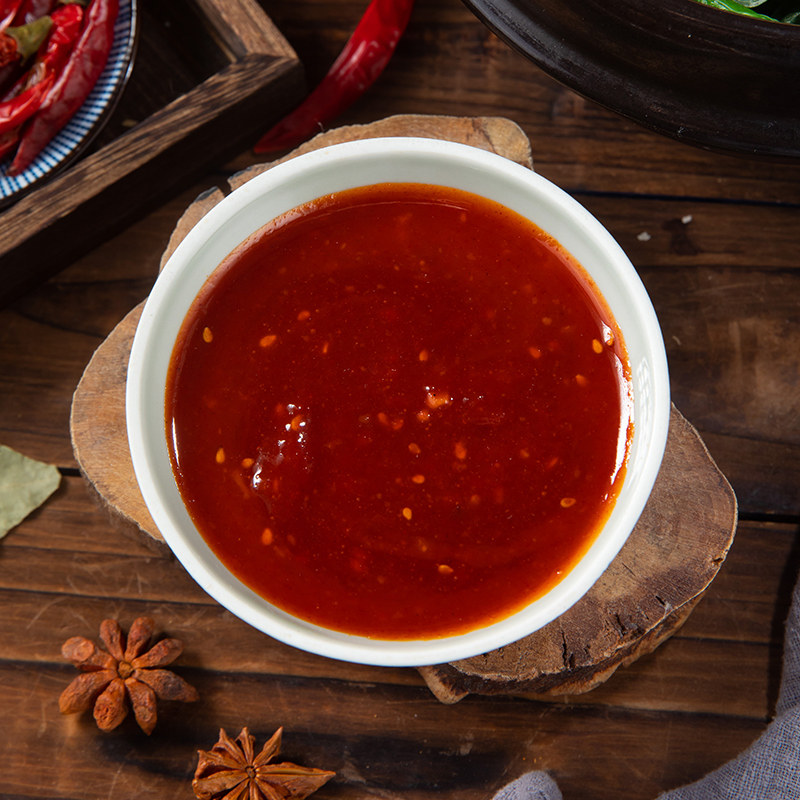 甜辣东北美食韩式拌饭韩国石锅拌饭酱辣味辣椒酱辣椒酱