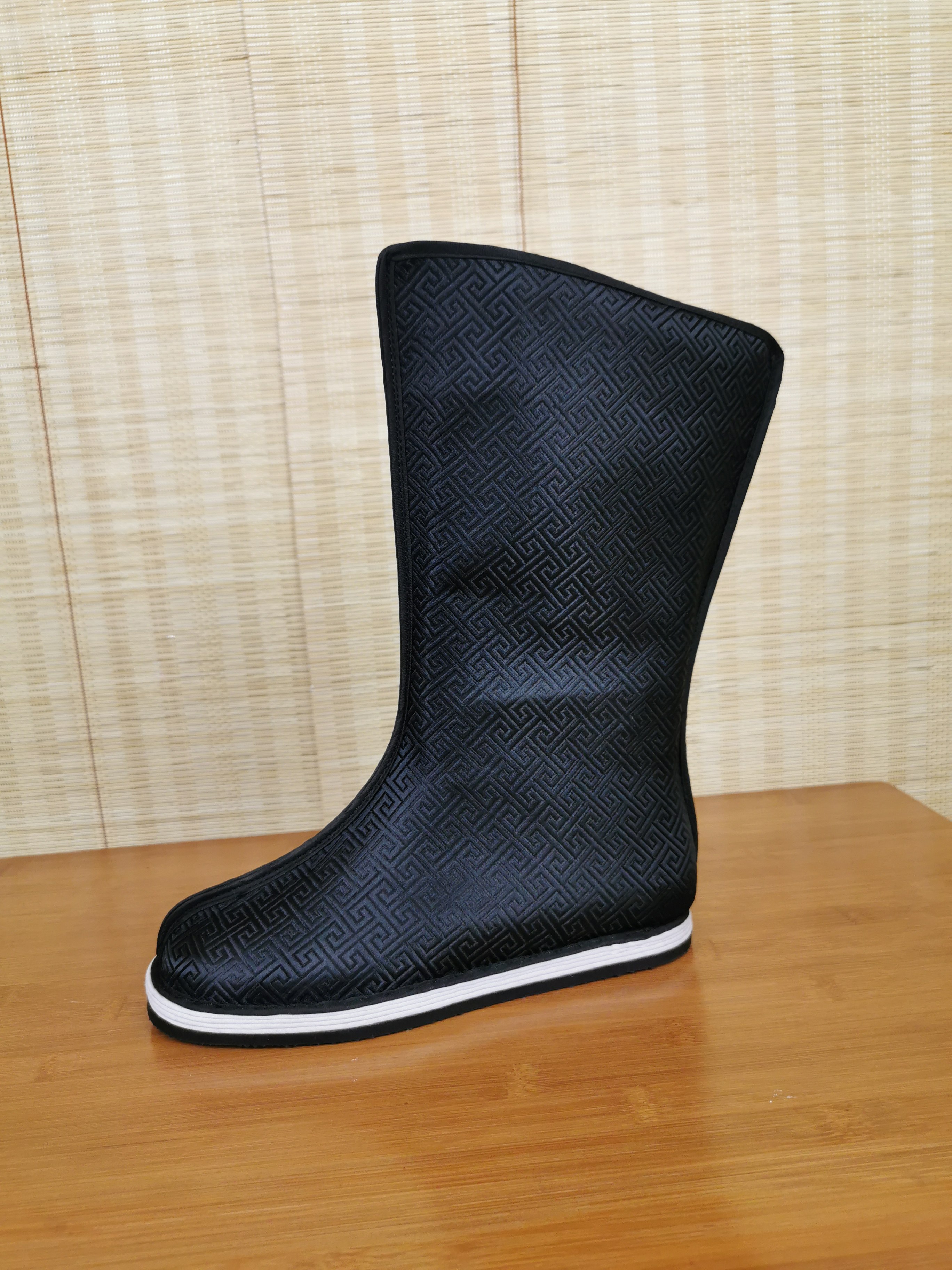 中国国风汉服古代男士士官千层古装靴子朝靴古典舞鞋