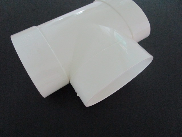 三通移位器扁pvc排水管upvc100椭圆坐便扁管upvc管