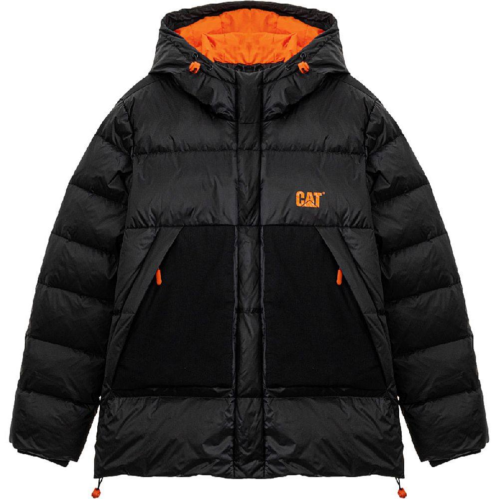 羽绒服cat卡特2020秋冬新款潮流撞色羽绒衣