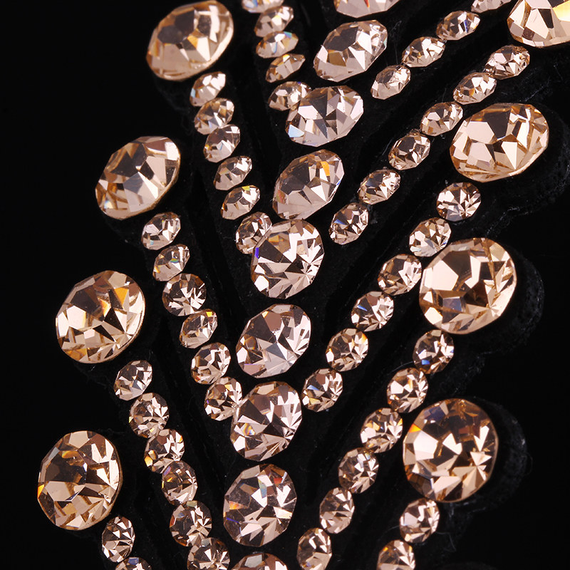 坤卡发箍镶钻发饰带钻压发卡带防滑宽边韩国发饰