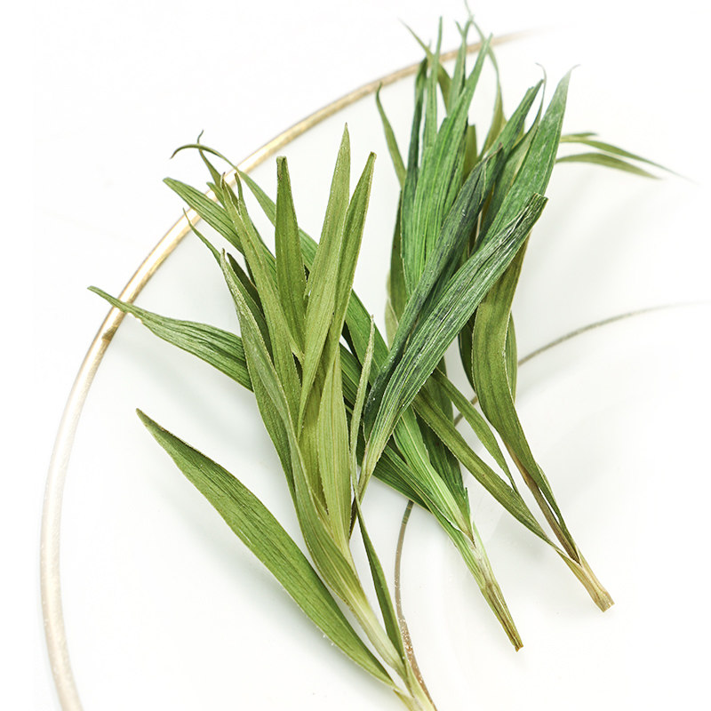 竹叶1发崂山石竹茶青散装嫩叶新鲜干花花茶代用