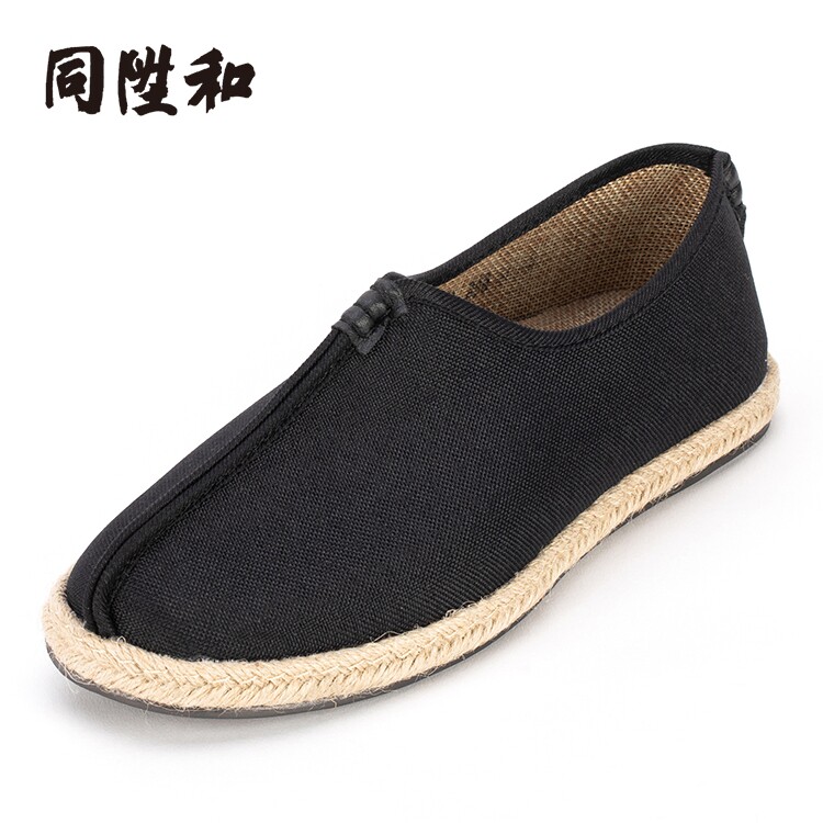 布鞋同升老北京布鞋男鞋传统棉麻夏季新款帆布男士布鞋