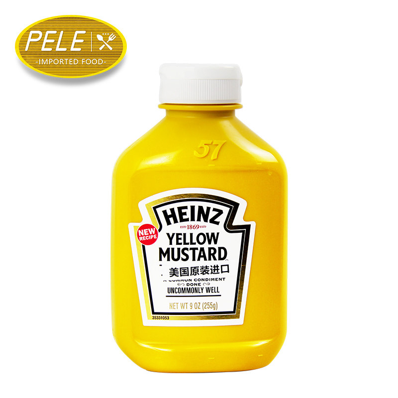 原装进口包装沙拉汉堡热狗美式炸鸡255g小包亨氏酱类调料