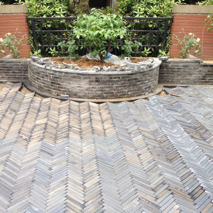 青砖青砖小条砖复古青砖仿古砖墙面砖古建青条砖广场铺地砖马赛克