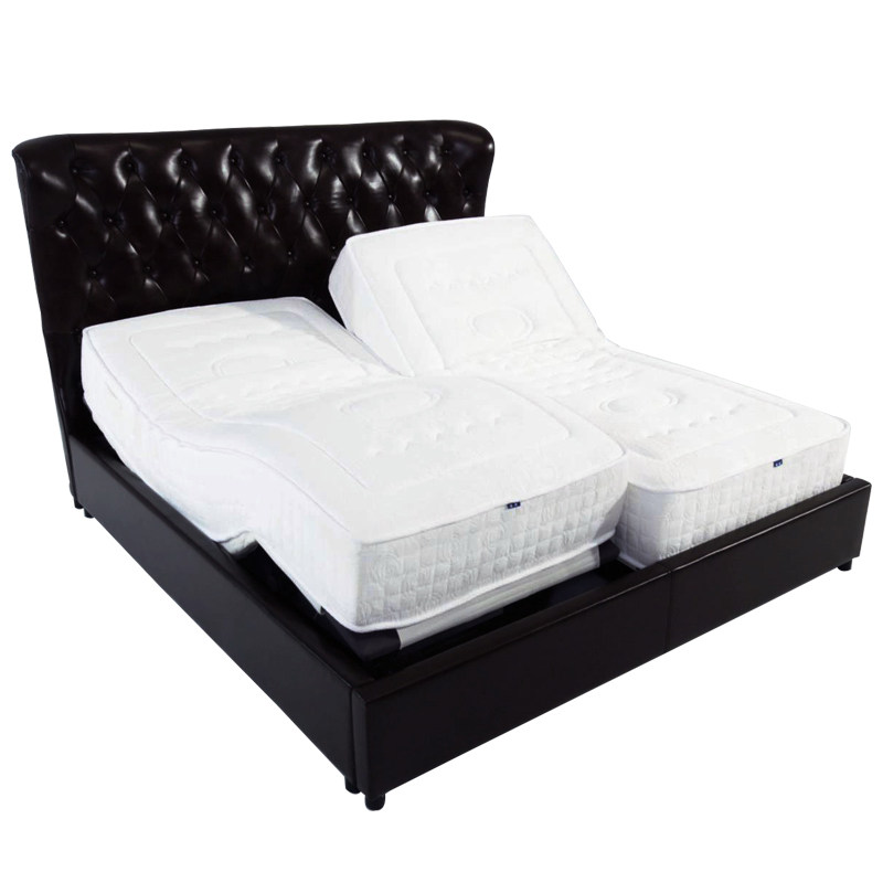 智能按摩多功能震床情侣电动情趣席梦思独立弹簧乳胶床垫