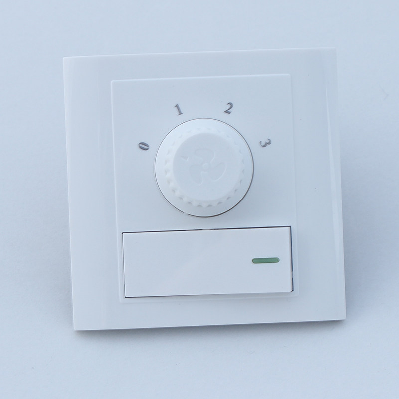 吊扇灯风扇灯 壁控 调速 灯开关墙控 白色香槟色可选