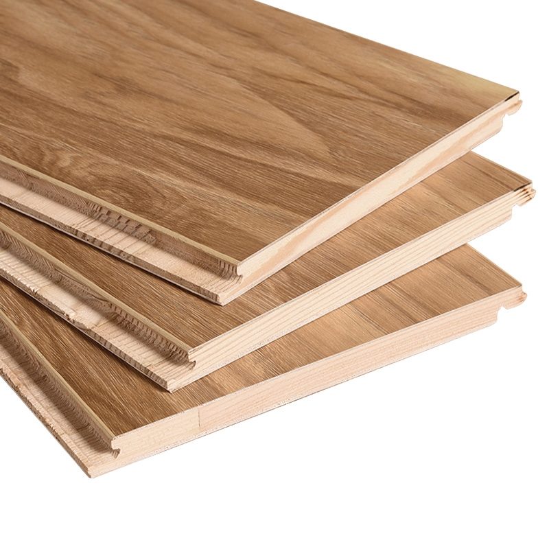 三层实木多层复合木地板e0级家用纯原木锁扣地暖15mm耐磨防水环保