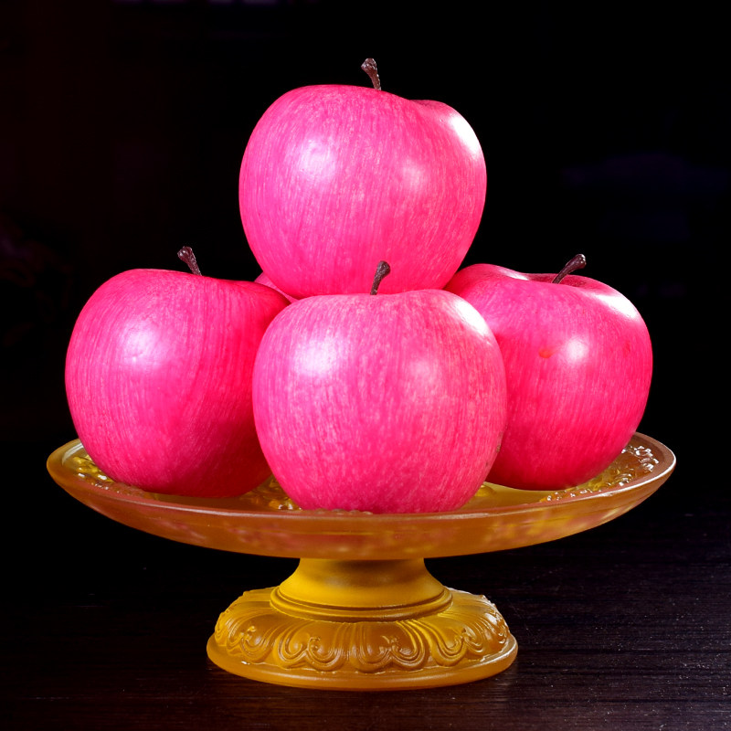 台湾工艺古法琉璃供盘佛教图片供奉贡品水果果盘