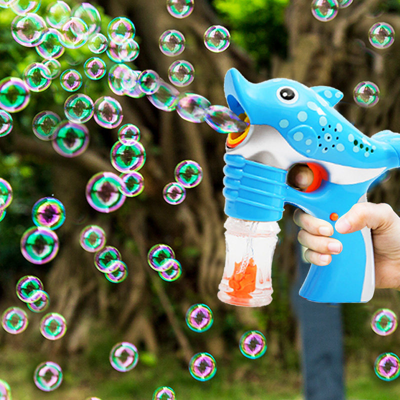 全自动吹泡泡神器泡泡机儿童电动泡泡枪不漏水吹泡泡玩具送补充液