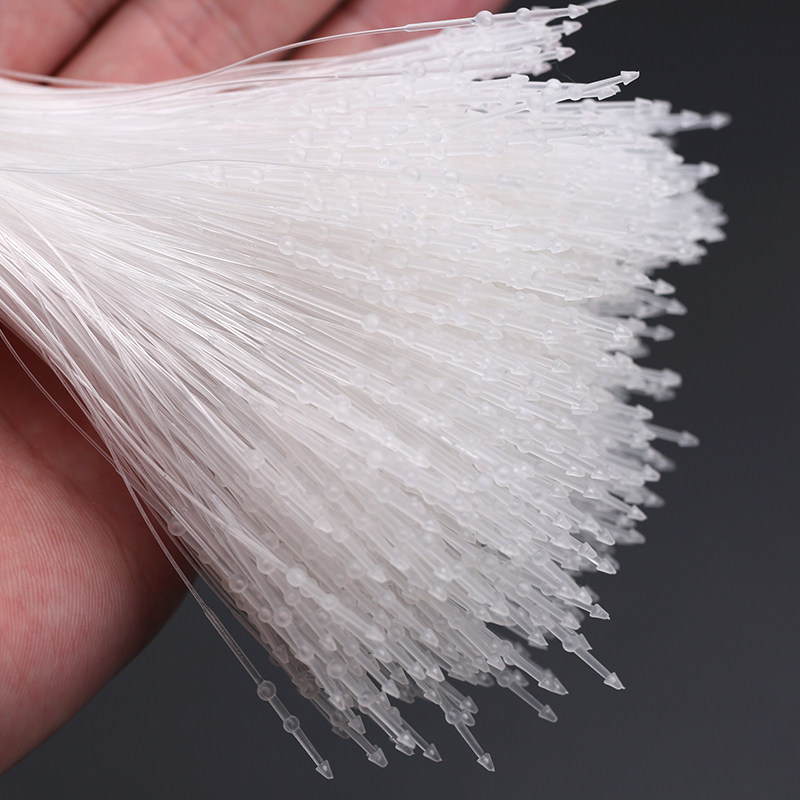 吊牌服装标签挂绳尼龙衣服卡片绳子鞋子透明绳子