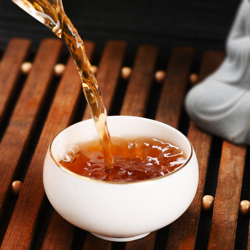 棠梨珍藏2013年宫廷熟普普洱茶熟茶茶饼云南古树普洱