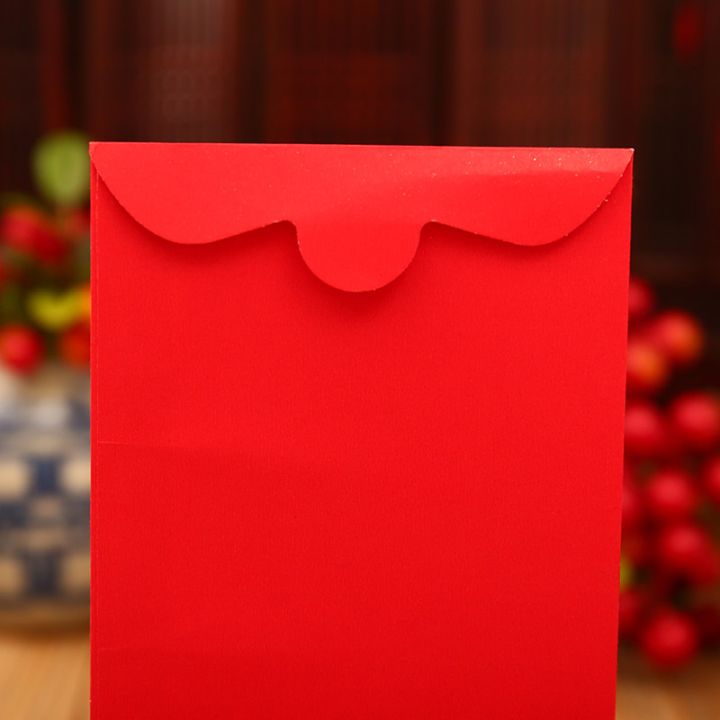 思泽空白无字红包利事封简洁礼金袋子通用结婚奖金信封工资红包